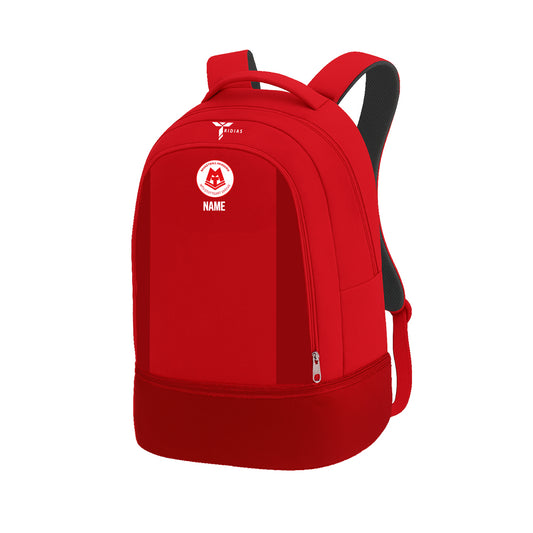 Tridias Rucksack MTV rot mit Ballnetz
