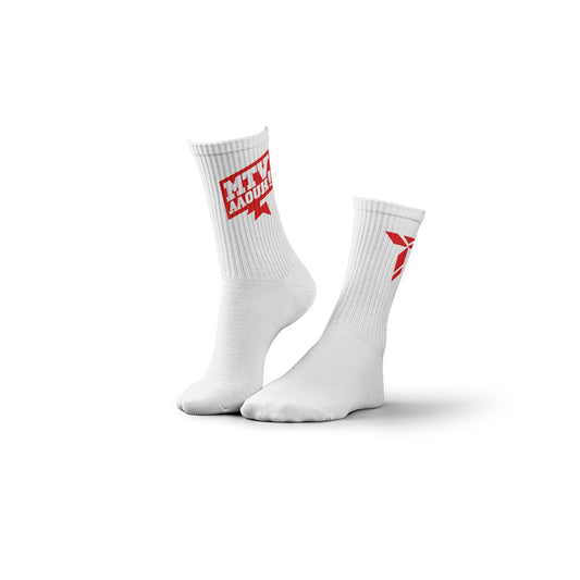 Tridias Sportsocken MTV weiß